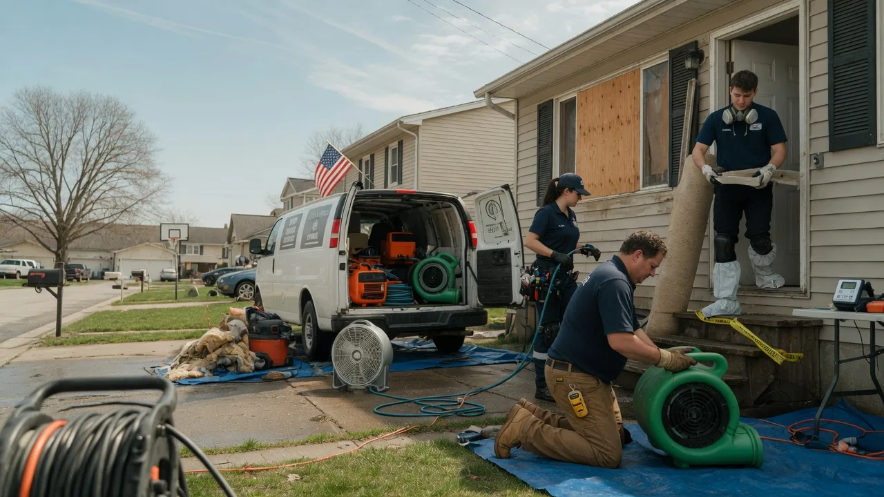 Water Damage Restoration in Glenfield, ND near me